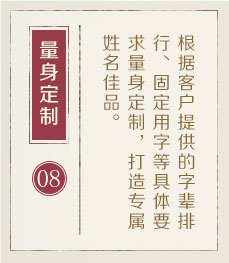 林芝起名流程八